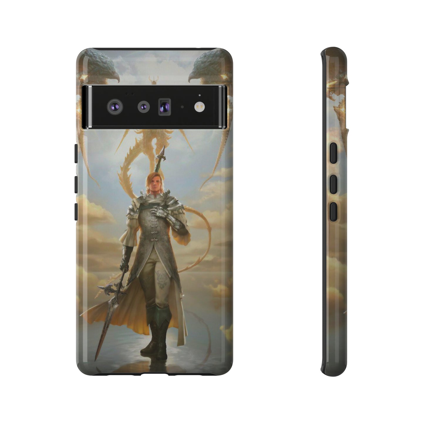 Final Fantasy XVI Dion Lesage | Enhance Tough Phone Cases for iPhone 11-15 Pro Max / Samsung S21 - 23 Ultra / Pixel 5 - 7