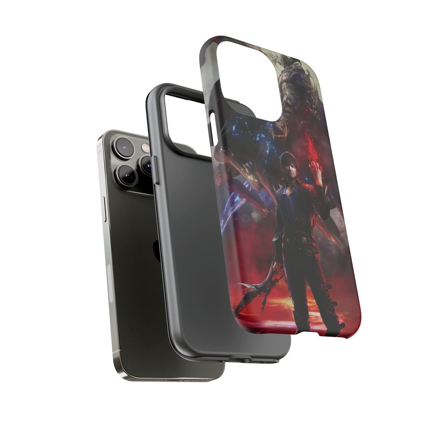 Final Fantasy XVI Barnabas Tharmr | Enhance Tough Phone Cases for iPhone 11-15 Pro Max / Samsung S21 - 23 Ultra / Pixel 5 - 7