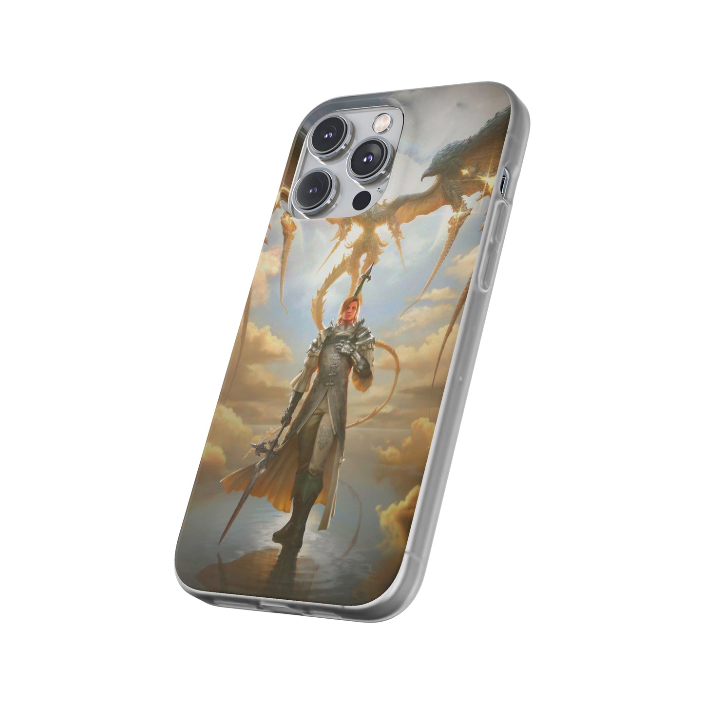 Final Fantasy XVI Dion Lesage | Flexible Phone Case | Iphone 11-14 Pro Max | Samsung 21-23 Ultra | Gift Packages Choice