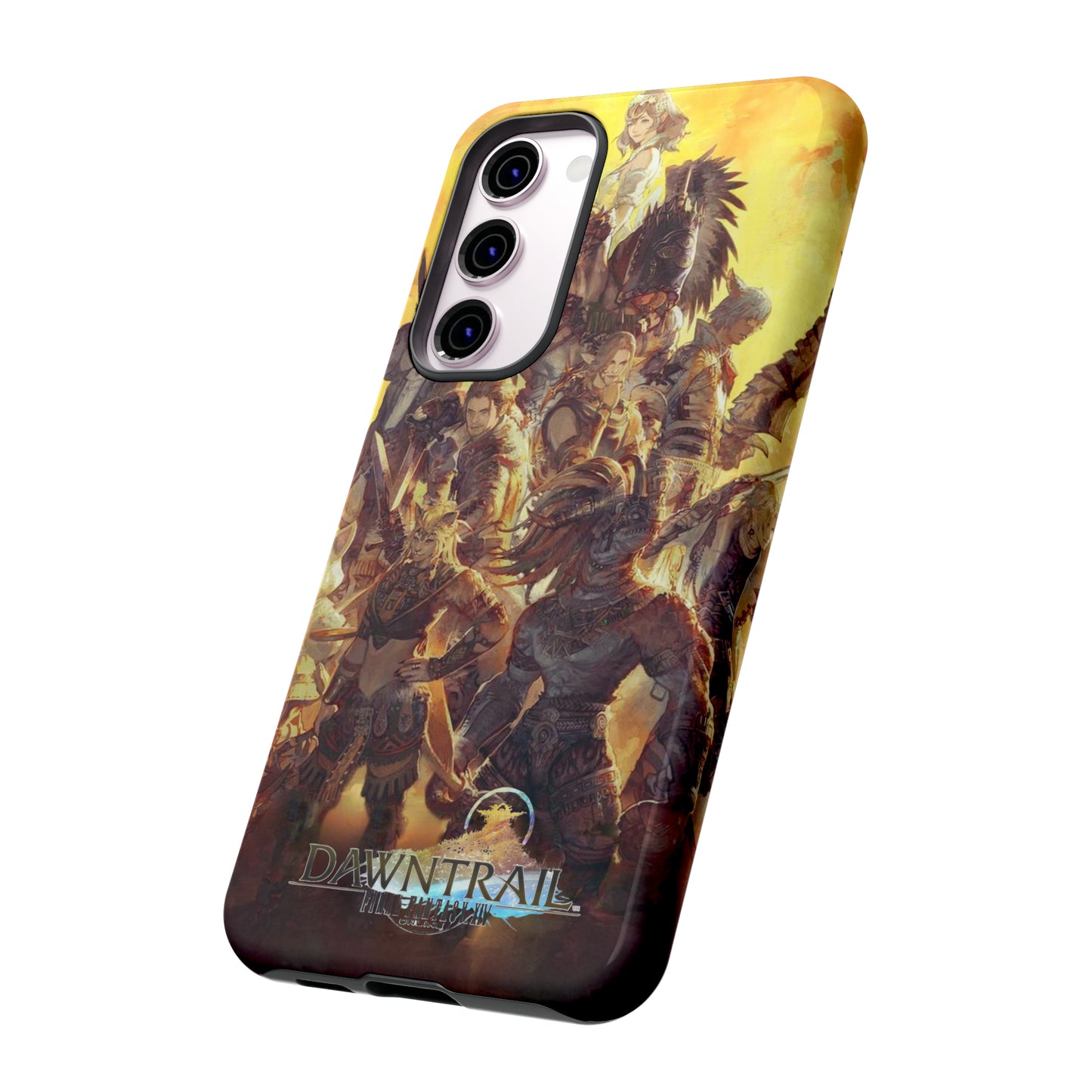 Final Fantasy XIV Dawntrail | Enhance Tough Phone Cases for iPhone 11-15 Pro Max / Samsung S21 - 23 Ultra / Pixel 5 - 7