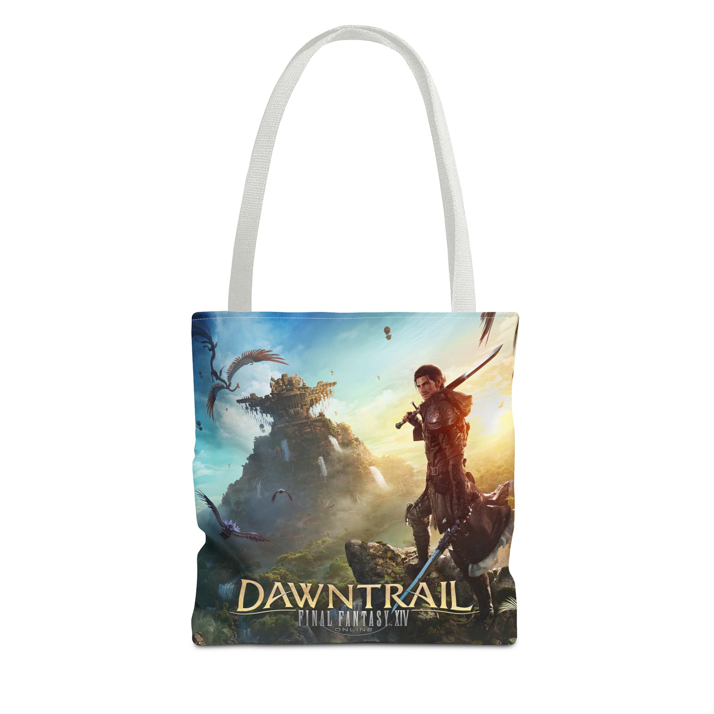 Final Fantasy XIV Dawntrail | Tote Bag (AOP) | 5 color Handle