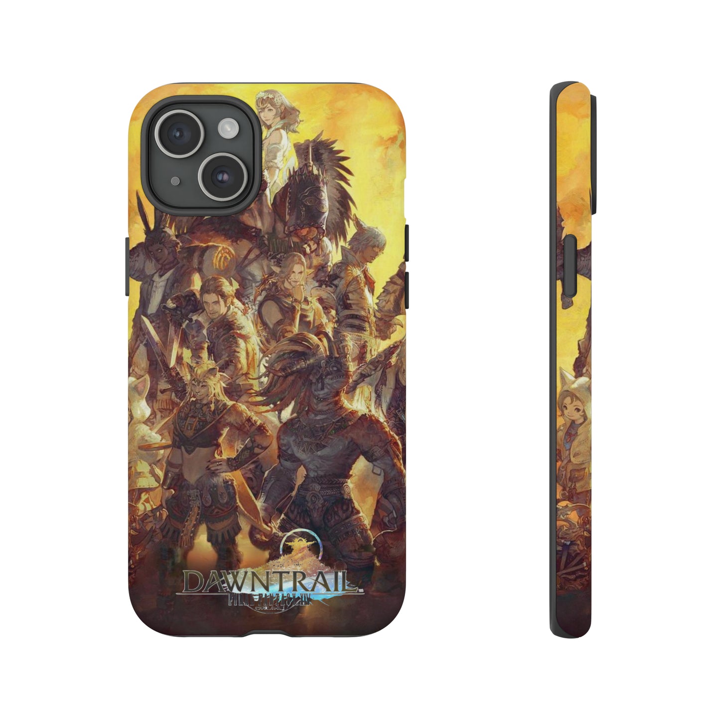 Final Fantasy XIV Dawntrail | Enhance Tough Phone Cases for iPhone 11-15 Pro Max / Samsung S21 - 23 Ultra / Pixel 5 - 7