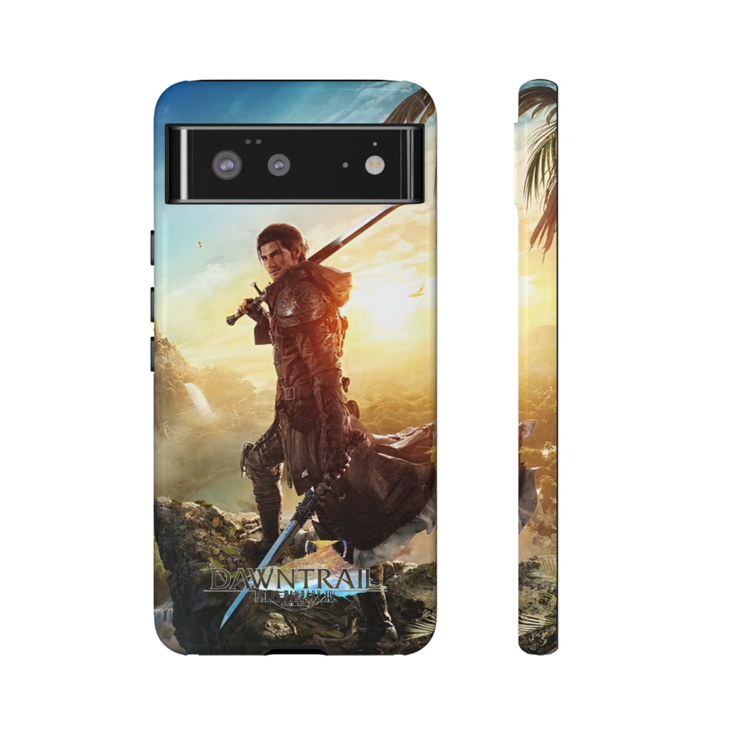 Final Fantasy XIV Dawntrail | Enhance Tough Phone Cases for iPhone 11-15 Pro Max / Samsung S21 - 23 Ultra / Pixel 5 - 7