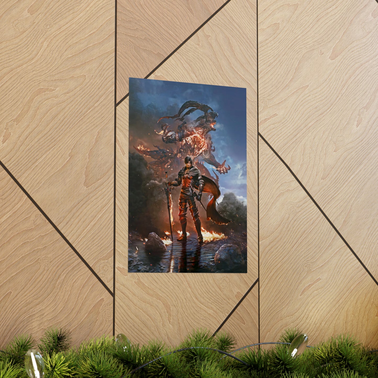 Final Fantasy XVI Clive Rosfield Matte Vertical Game Posters