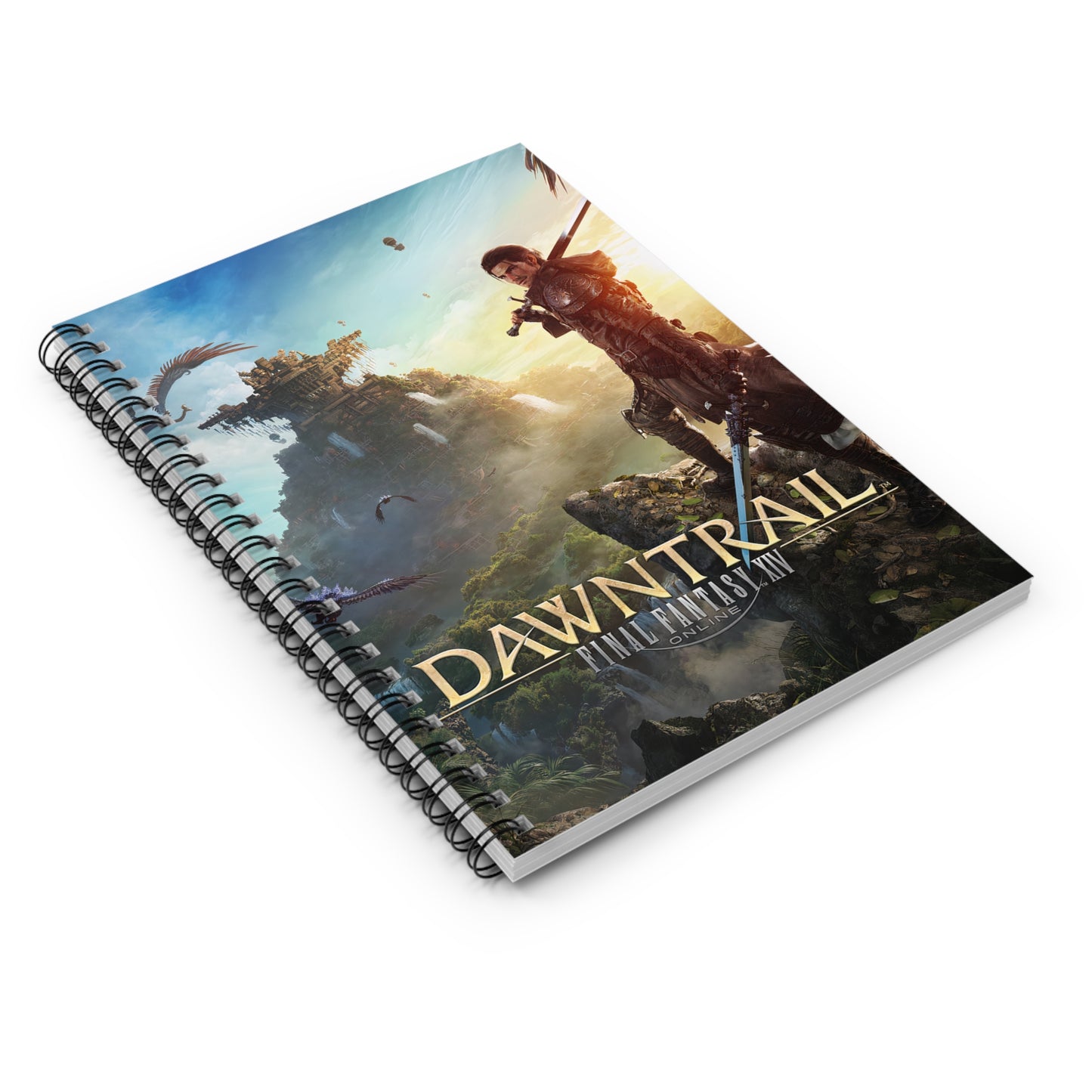 Final Fantasy XIV Dawntrail Spiral Notebook - Ruled Line