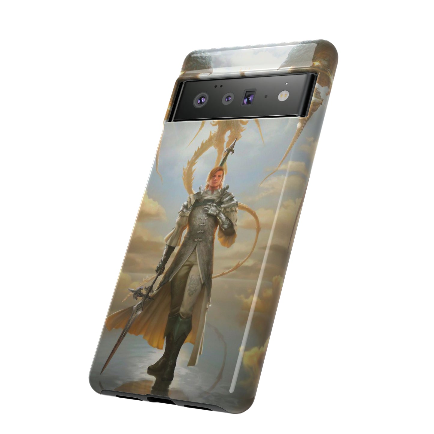 Final Fantasy XVI Dion Lesage | Enhance Tough Phone Cases for iPhone 11-15 Pro Max / Samsung S21 - 23 Ultra / Pixel 5 - 7