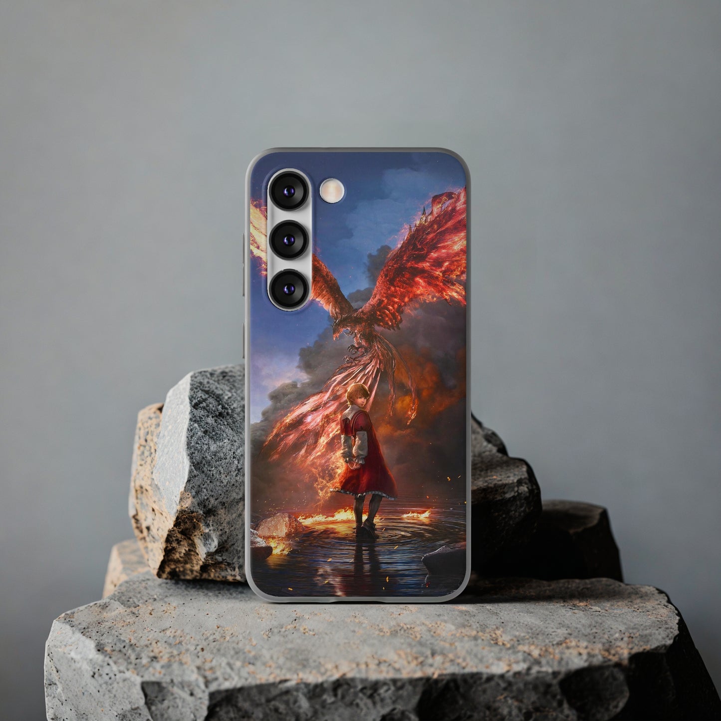 Final Fantasy XVI Joshua Rosfield | Flexible Phone Case | Iphone 11-14 Pro Max | Samsung 21-23 Ultra | Gift Packages Choice