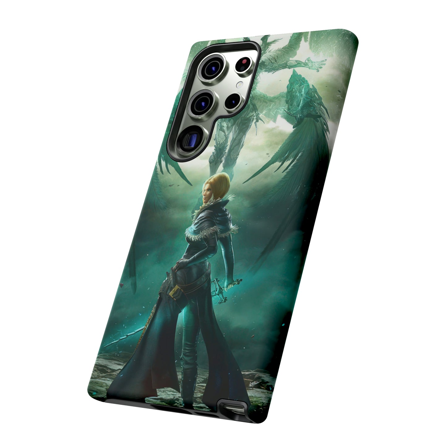 Final Fantasy XVI Benedikta Harman |  Enhance Tough Phone Cases for iPhone 11-15 Pro Max / Samsung S21 - 23 Ultra / Pixel 5 - 7