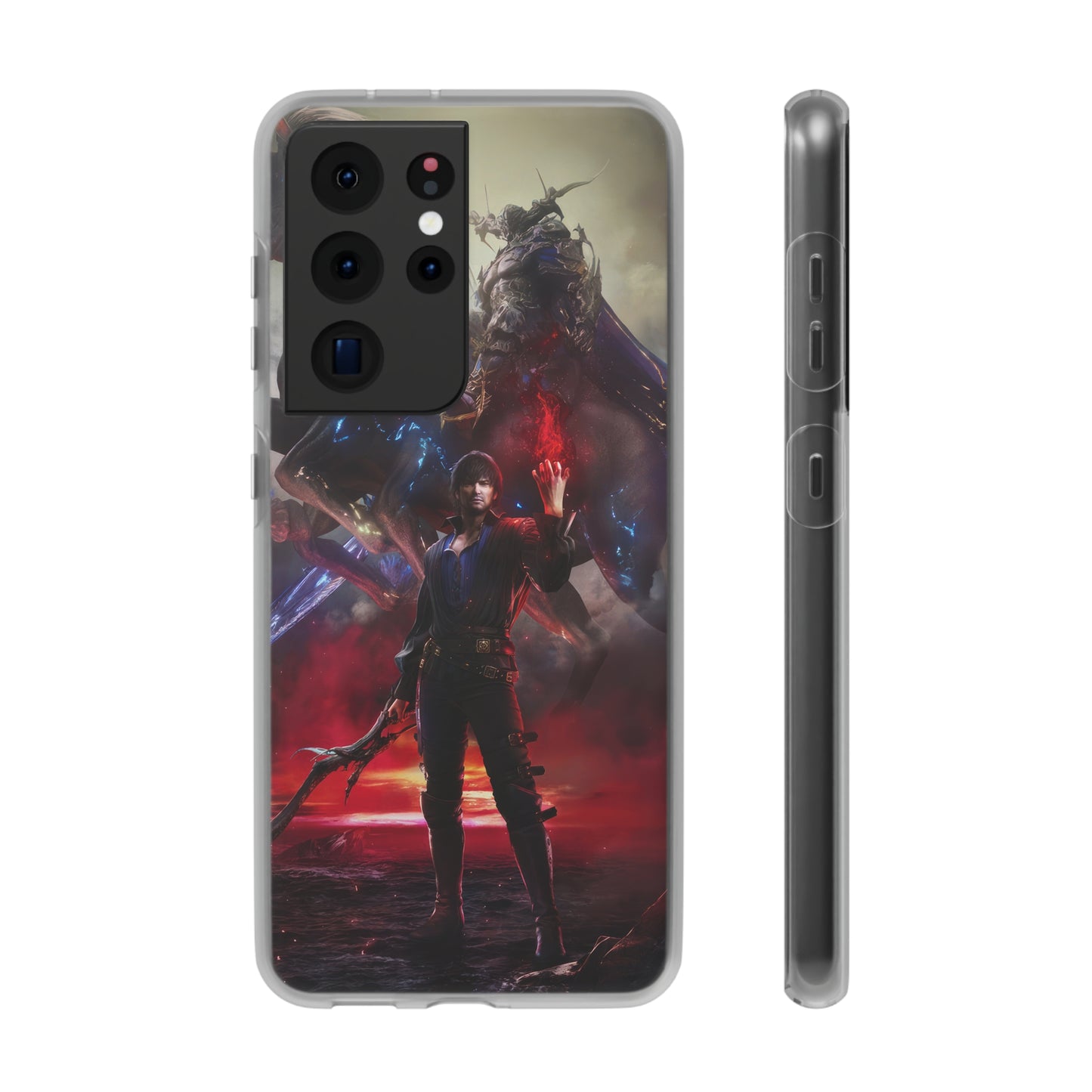 Final Fantasy XVI Barnabas Tharme | Flexible Phone Case | Iphone 11-14 Pro Max | Samsung 21-23 Ultra | Gift Packages Choice