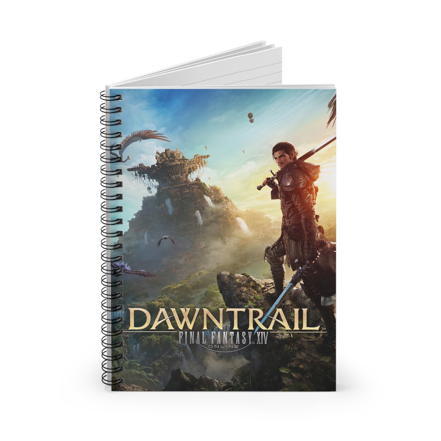 Final Fantasy XIV Dawntrail Spiral Notebook - Ruled Line