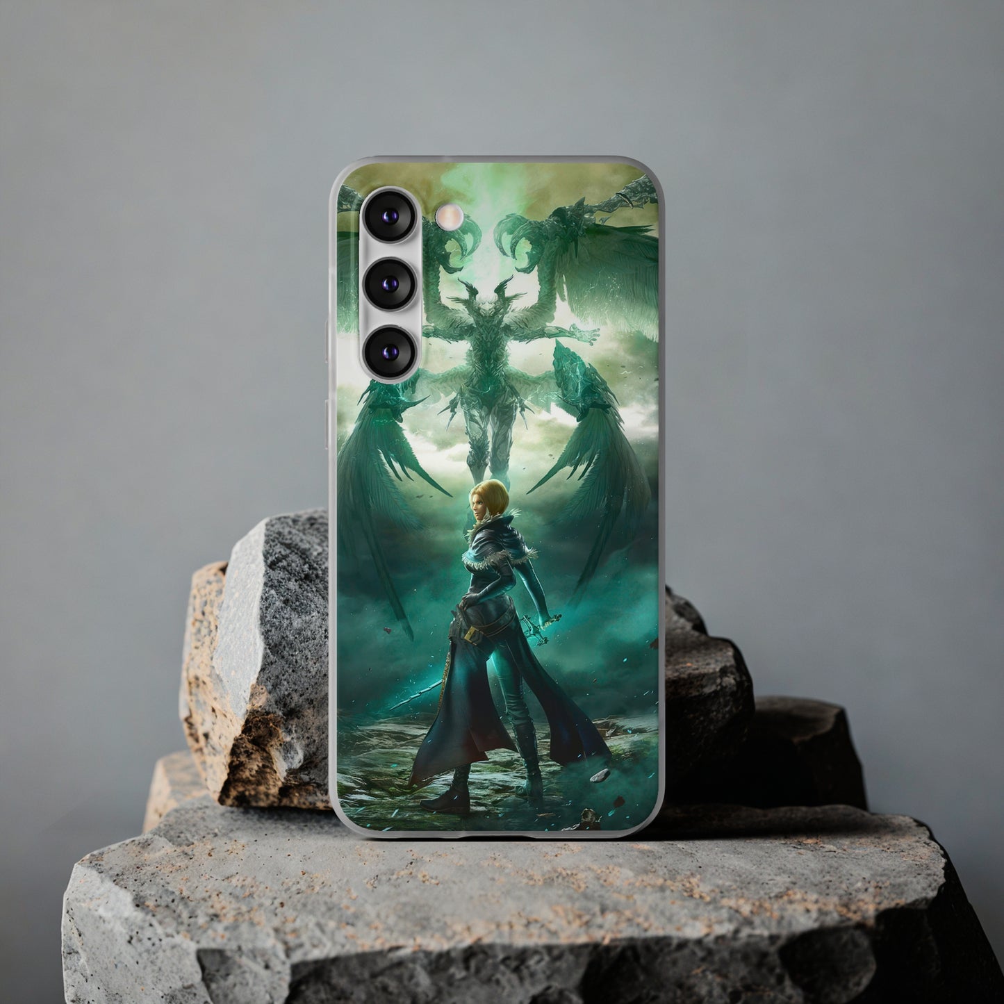 Final Fantasy XVI Benedikta Harman | Flexible Phone Case | Iphone 11-14 Pro Max | Samsung 21-23 Ultra | Gift Packages Choice