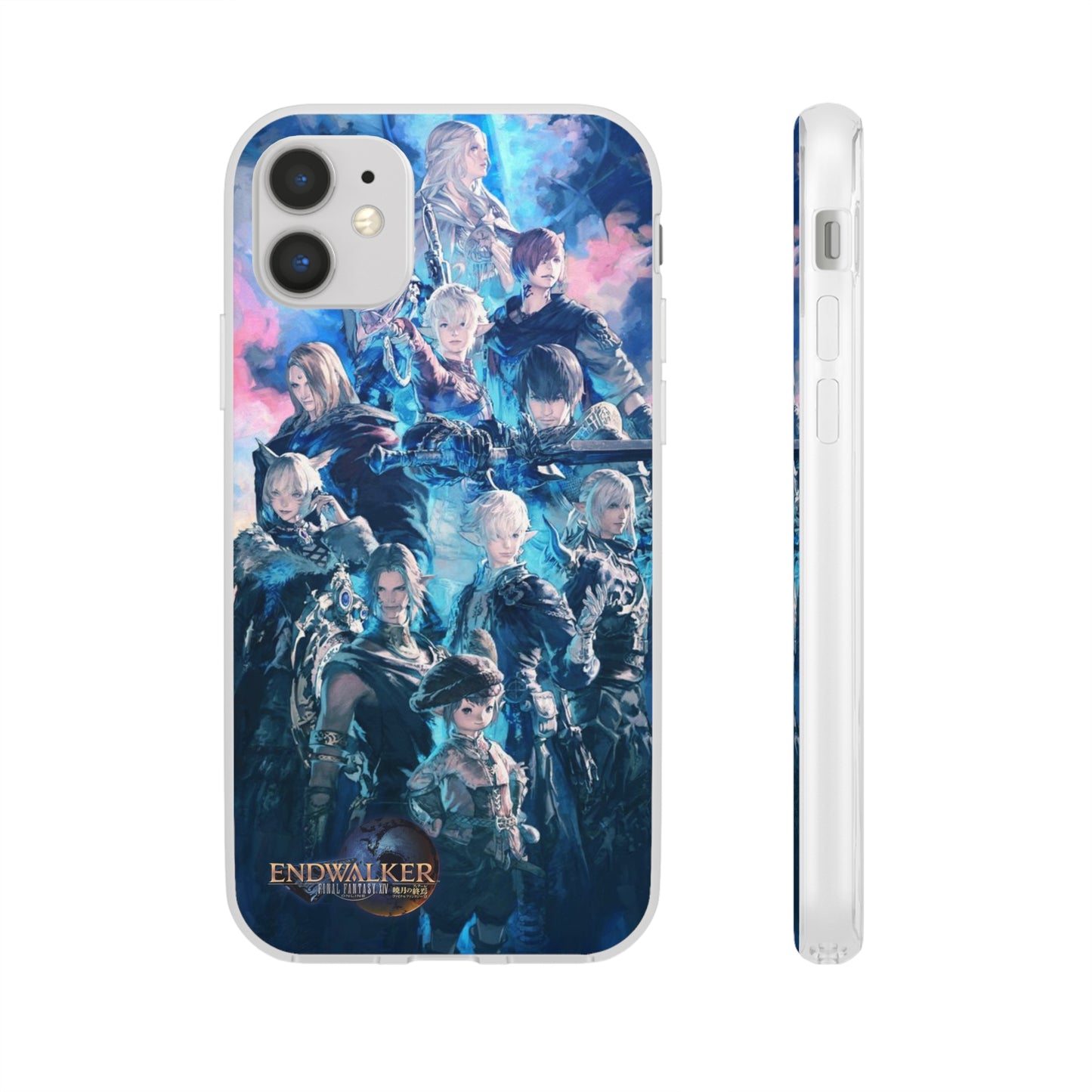 Final Fantasy XIV Endwalker | Flexible Phone Case | Iphone 11-14 Pro Max | Samsung 21-23 Ultra