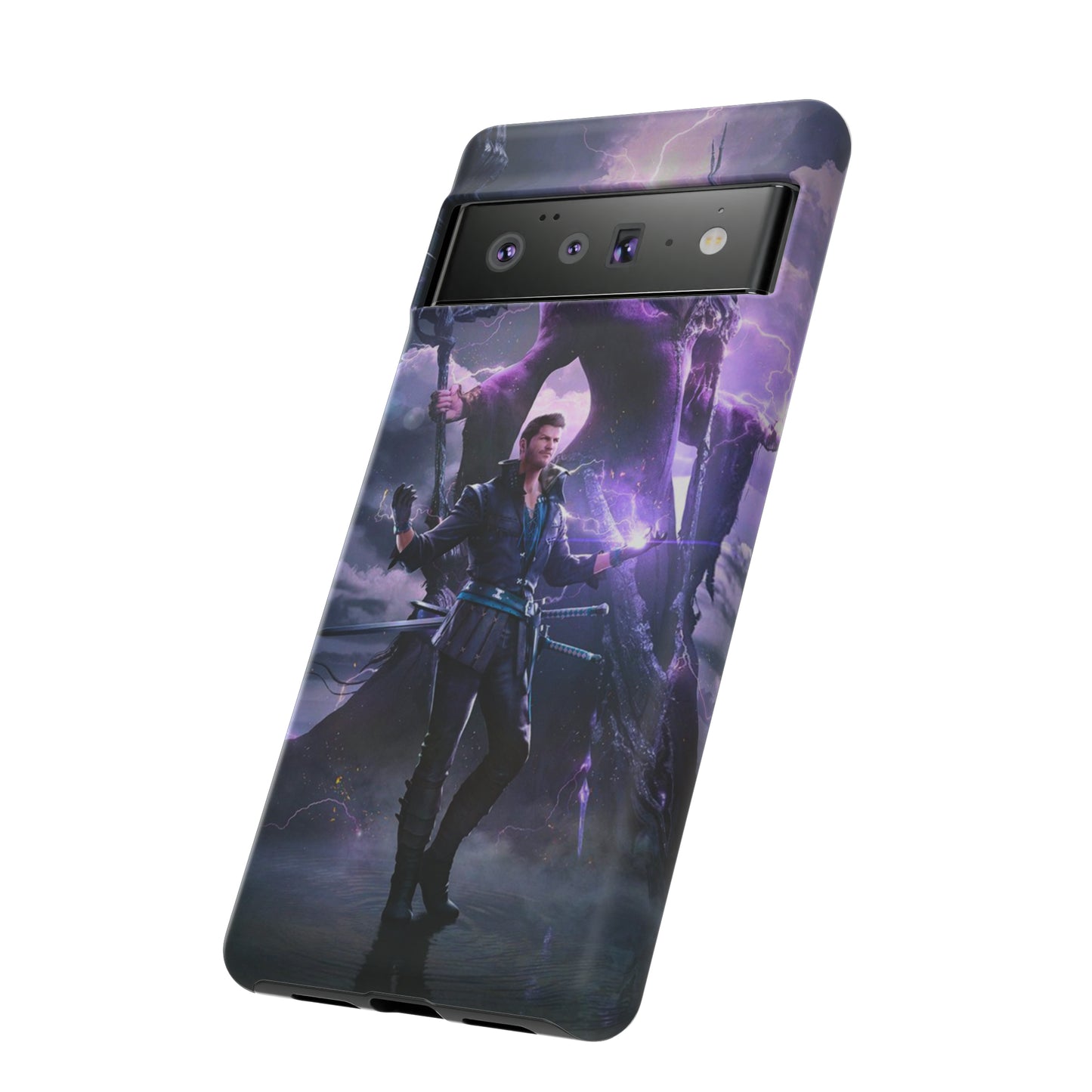 Final Fantasy XVI | Cidolfus Telamon | Enhance Tough Phone Cases for iPhone 11-15 Pro Max / Samsung S21 - 23 Ultra / Pixel 5 - 7