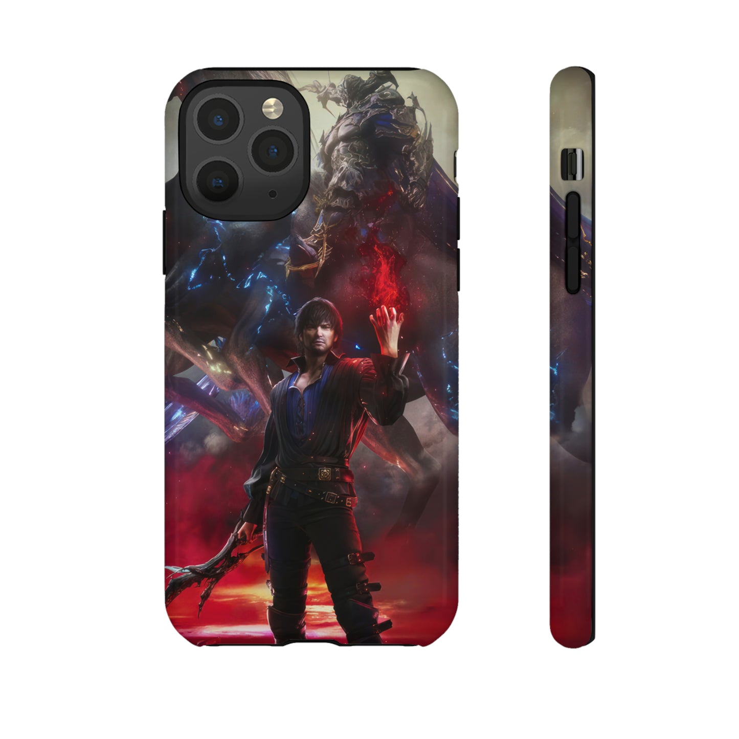 Final Fantasy XVI Barnabas Tharmr | Enhance Tough Phone Cases for iPhone 11-15 Pro Max / Samsung S21 - 23 Ultra / Pixel 5 - 7