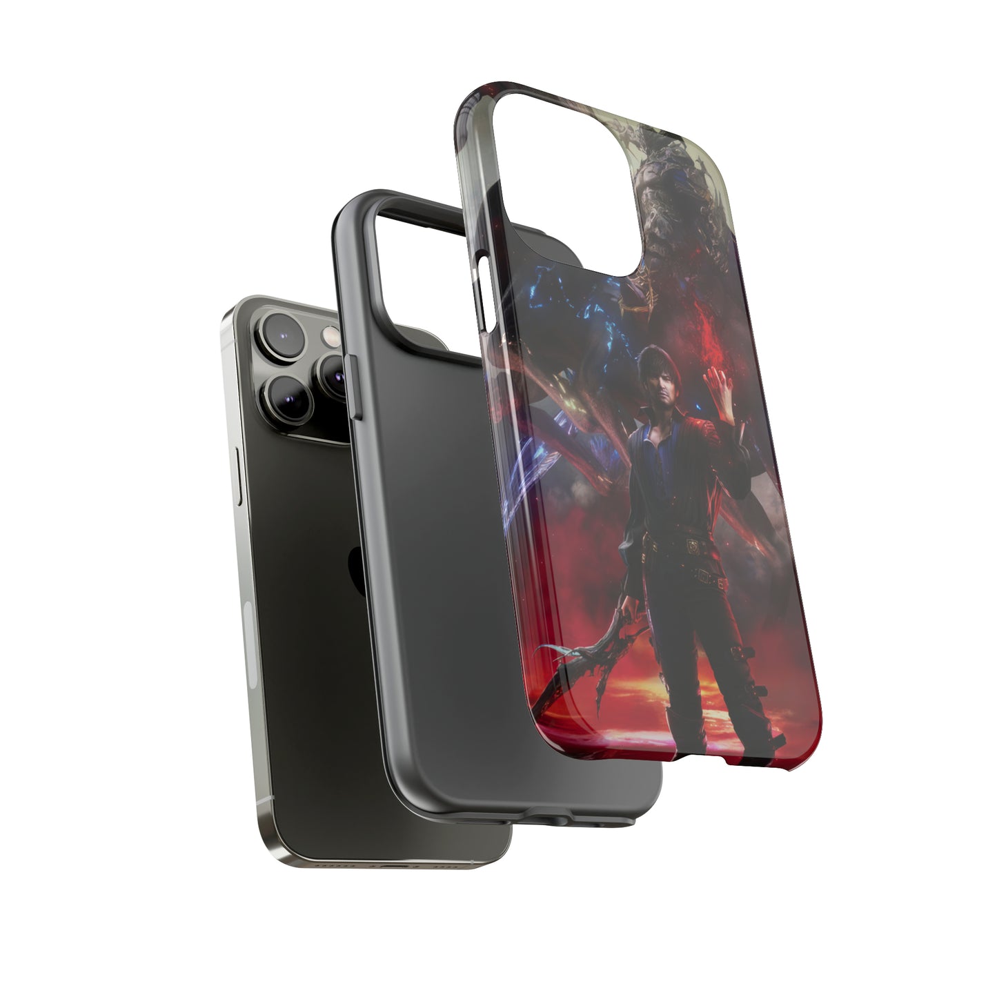 Final Fantasy XVI Barnabas Tharmr | Enhance Tough Phone Cases for iPhone 11-15 Pro Max / Samsung S21 - 23 Ultra / Pixel 5 - 7