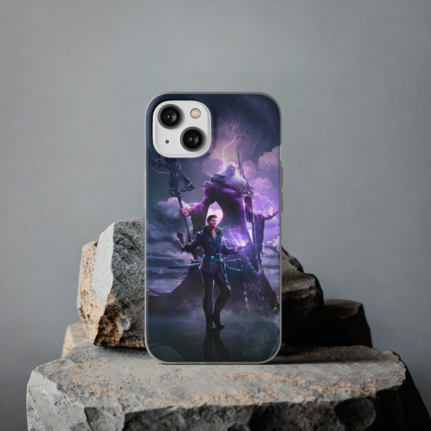 Final Fantasy XVI Cidolfus Telamon | Flexible Phone Case | Iphone 11-14 Pro Max | Samsung 21-23 Ultra | Gift Packages Choice