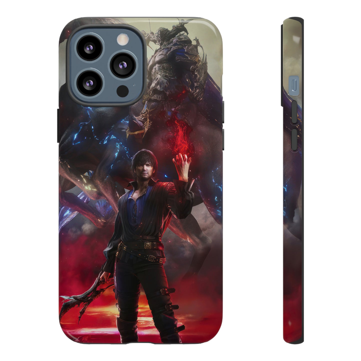 Final Fantasy XVI Barnabas Tharmr | Enhance Tough Phone Cases for iPhone 11-15 Pro Max / Samsung S21 - 23 Ultra / Pixel 5 - 7