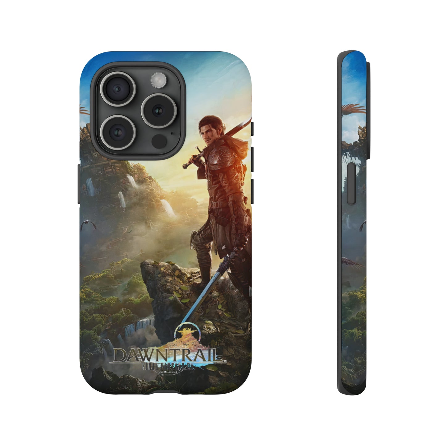 Final Fantasy XIV Dawntrail | Enhance Tough Phone Cases for iPhone 11-15 Pro Max / Samsung S21 - 23 Ultra / Pixel 5 - 7