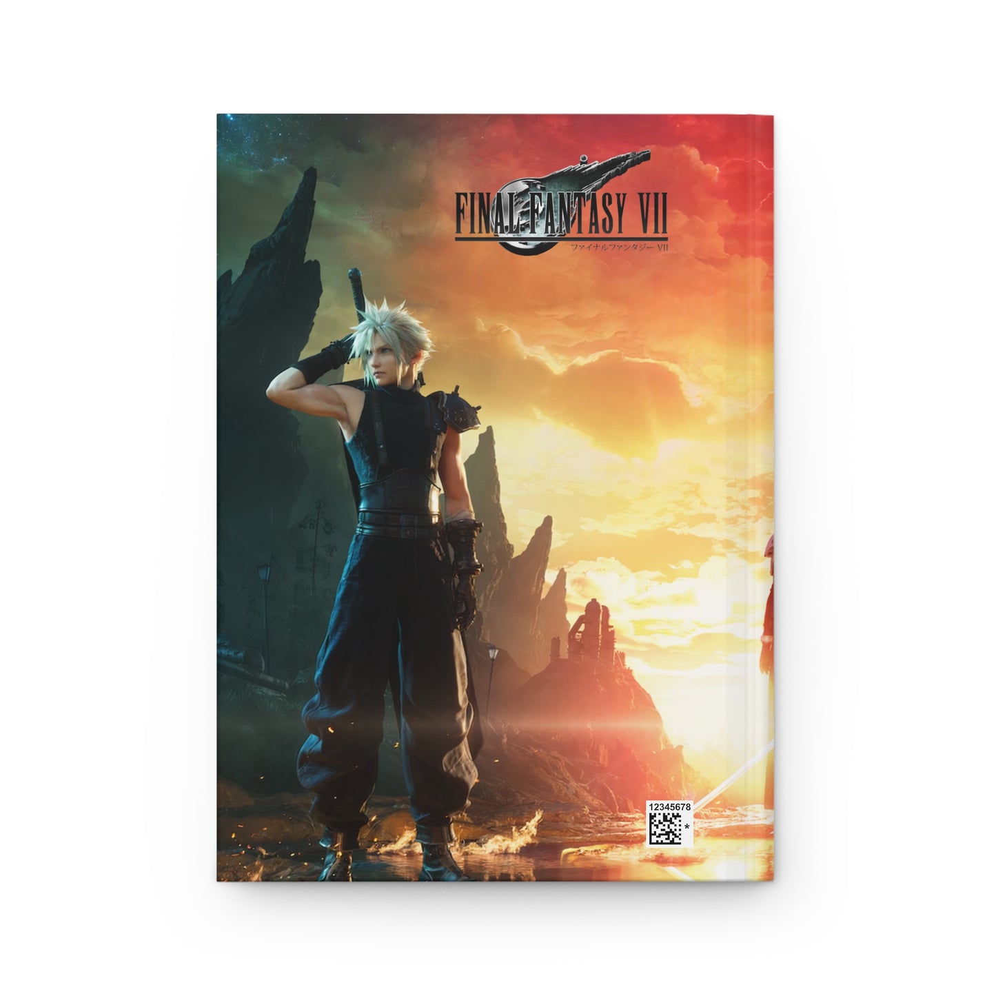 Final Fantasy VII Remake Rebirth Hardcover Journal Matte