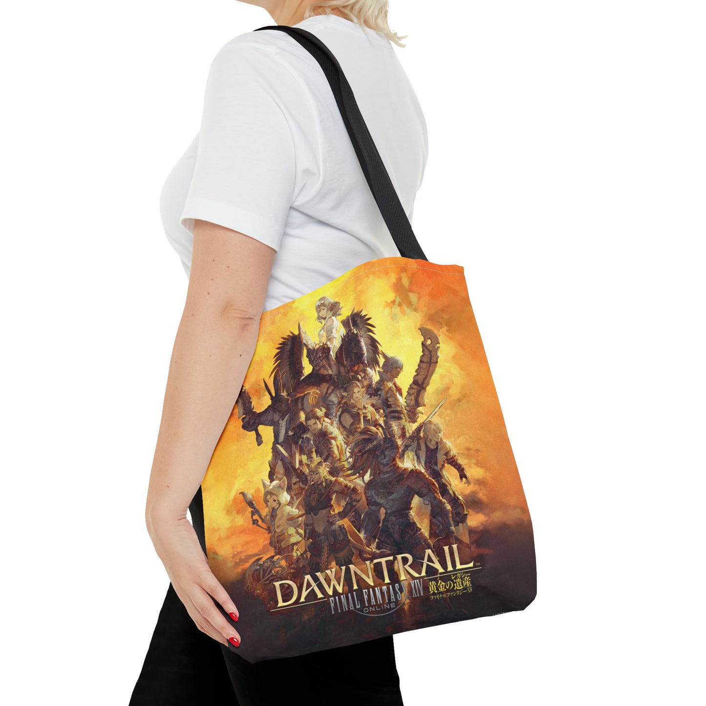 Final Fantasy XIV Dawntrail | Tote Bag (AOP) | 5 color Handle