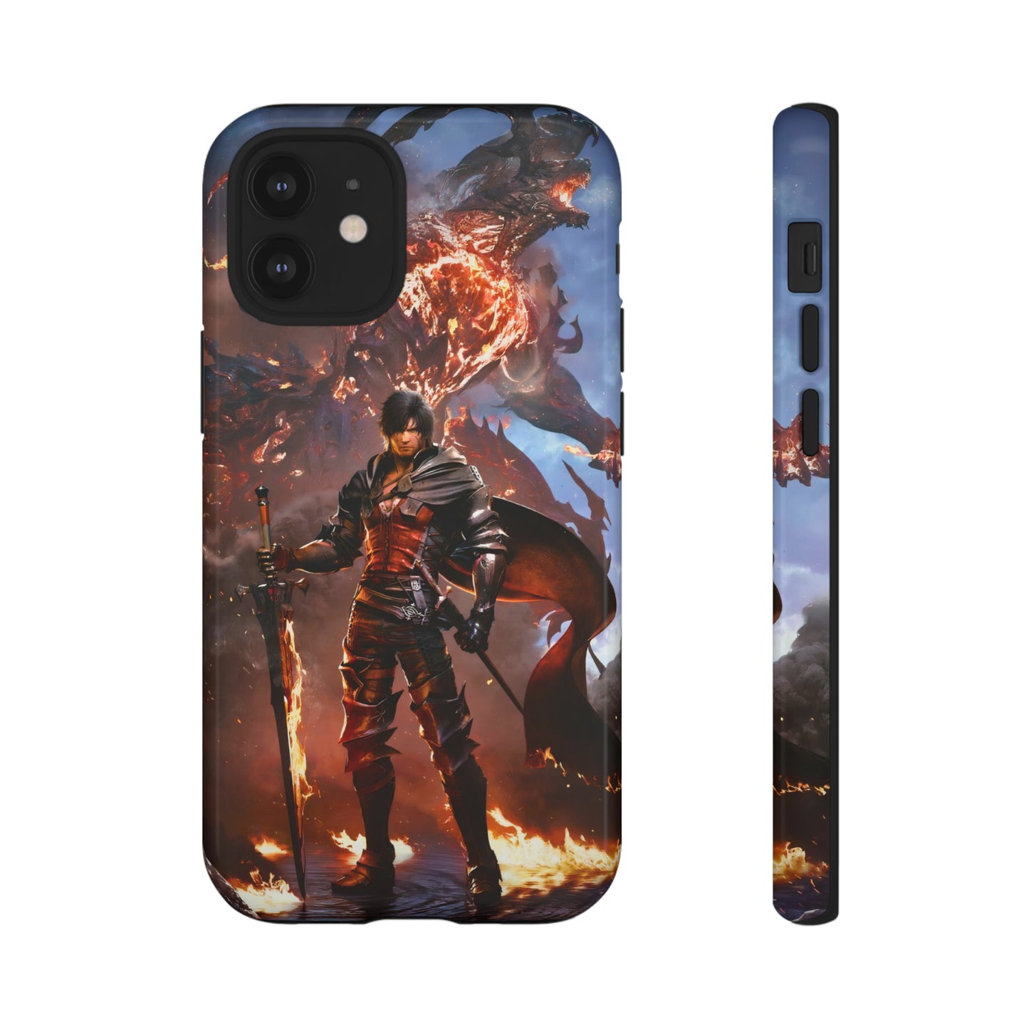 Final Fantasy XVI | Clive Rosfield | Enhance Tough Phone Cases for iPhone 11-15 Pro Max / Samsung S21 - 23 Ultra / Pixel 5 - 7