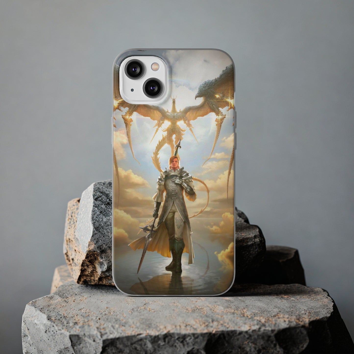 Final Fantasy XVI Dion Lesage | Flexible Phone Case | Iphone 11-14 Pro Max | Samsung 21-23 Ultra | Gift Packages Choice