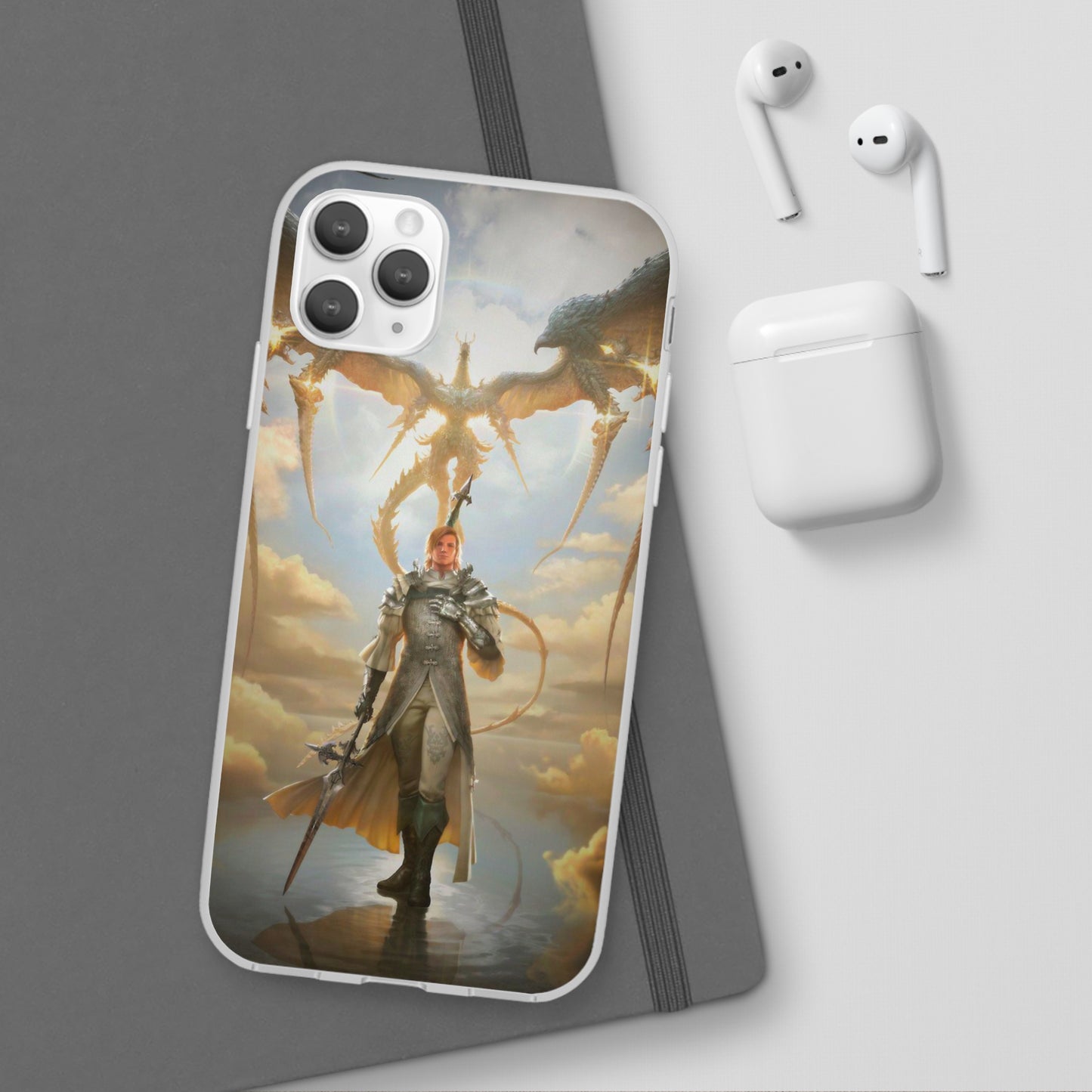 Final Fantasy XVI Dion Lesage | Flexible Phone Case | Iphone 11-14 Pro Max | Samsung 21-23 Ultra | Gift Packages Choice