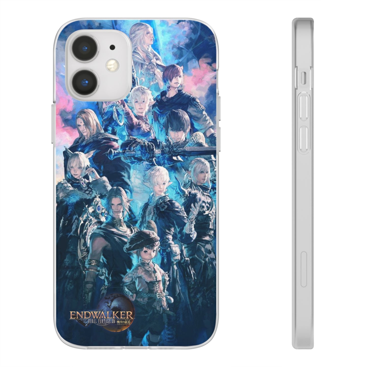 Final Fantasy XIV Endwalker | Flexible Phone Case | Iphone 11-14 Pro Max | Samsung 21-23 Ultra