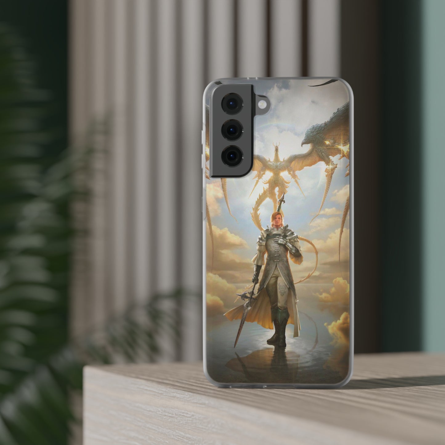 Final Fantasy XVI Dion Lesage | Flexible Phone Case | Iphone 11-14 Pro Max | Samsung 21-23 Ultra | Gift Packages Choice