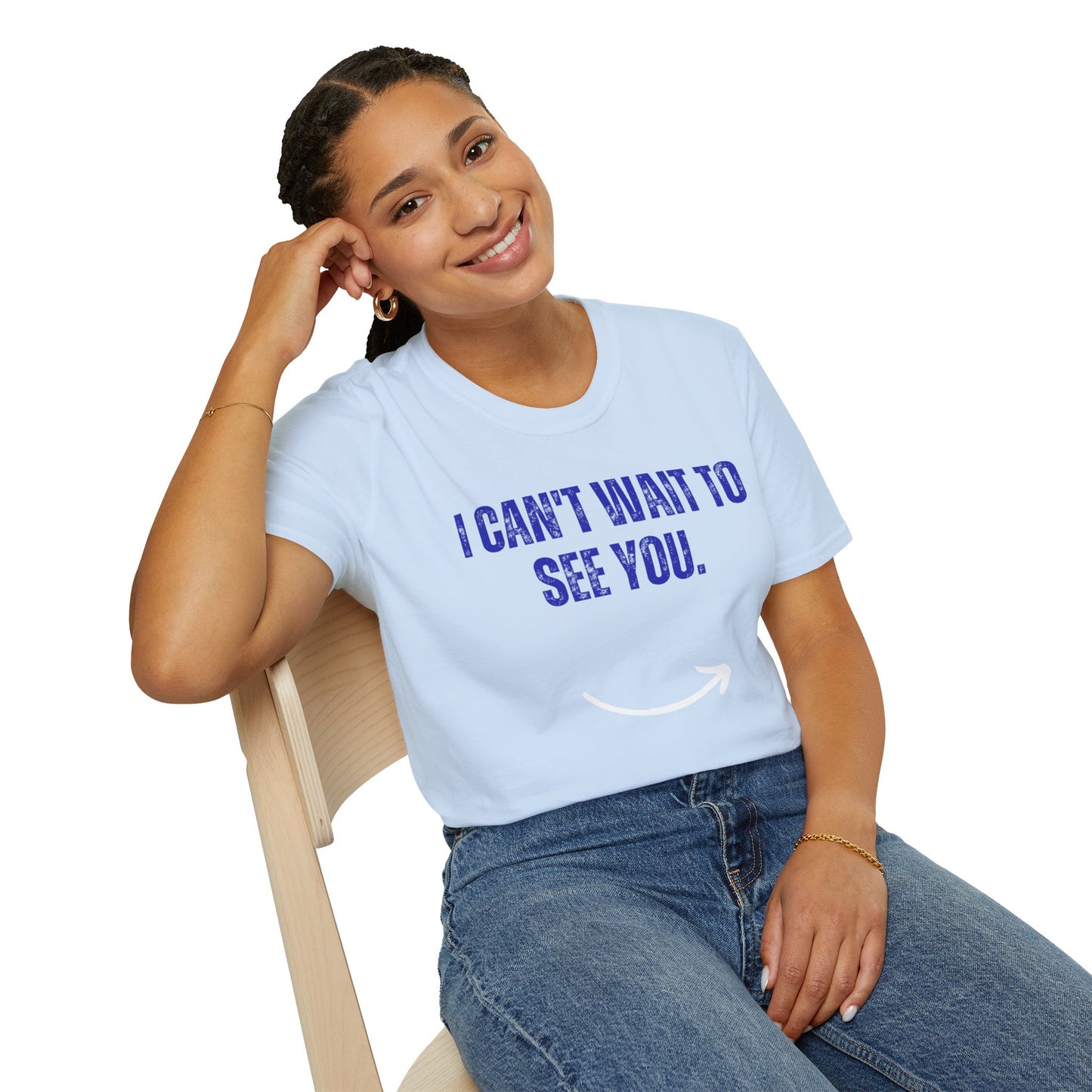 I Can't Wait To See You  Unisex Softstyle T-Shirt