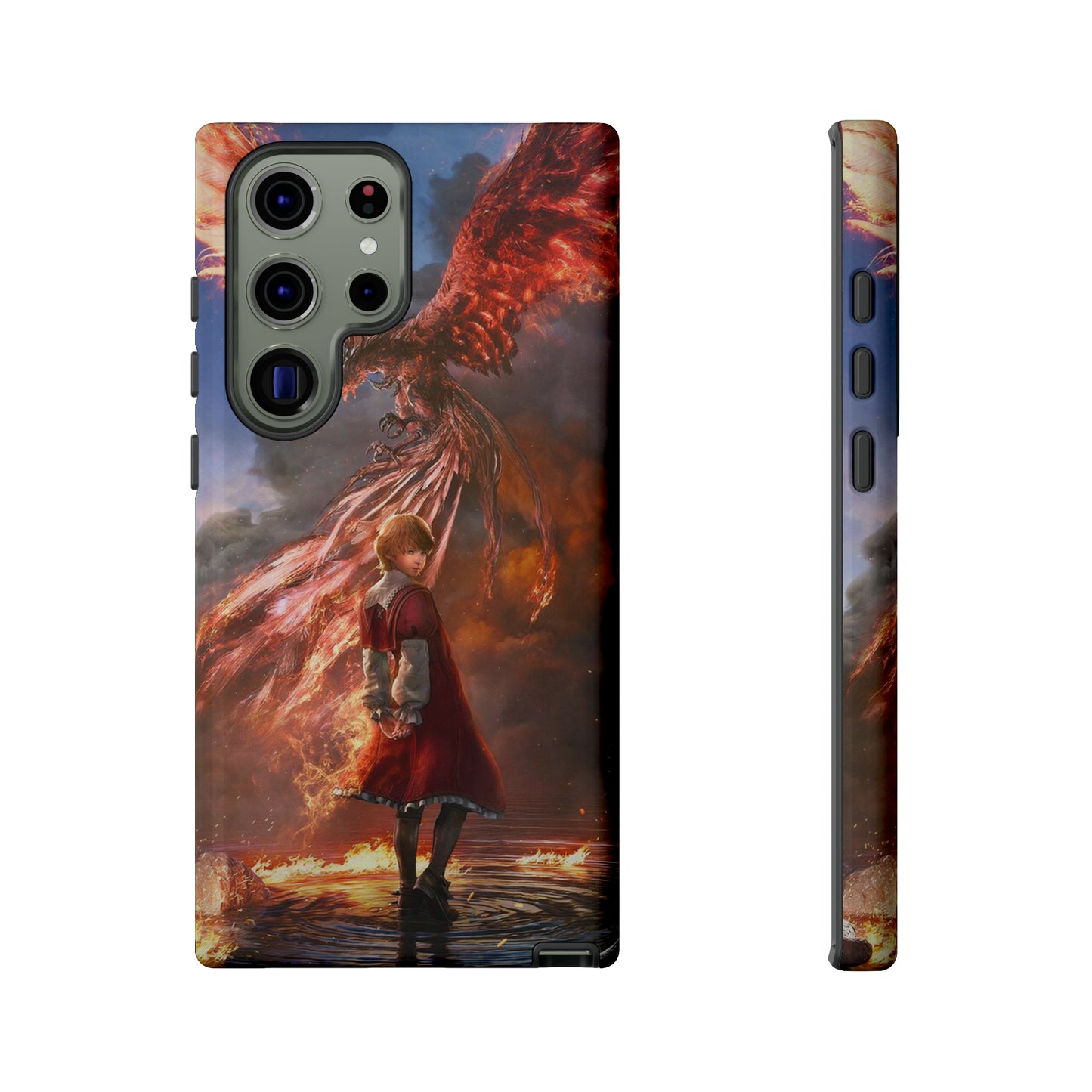 Final Fantasy XVI Joshua Rosfield Enhance Tough Phone Cases for iPhone 11-15 Pro Max / Samsung S21 - 23 Ultra / Pixel 5 - 7