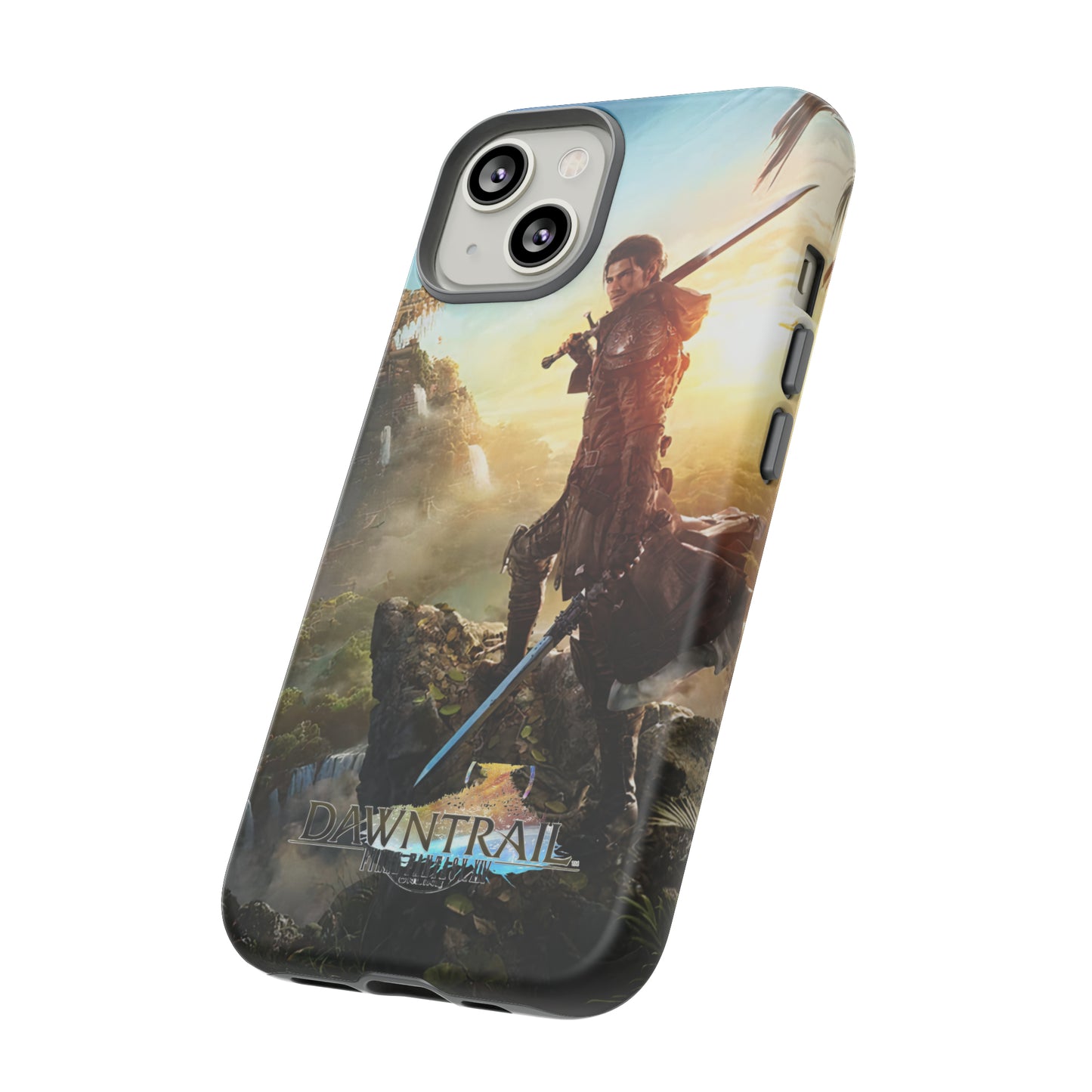 Final Fantasy XIV Dawntrail | Enhance Tough Phone Cases for iPhone 11-15 Pro Max / Samsung S21 - 23 Ultra / Pixel 5 - 7