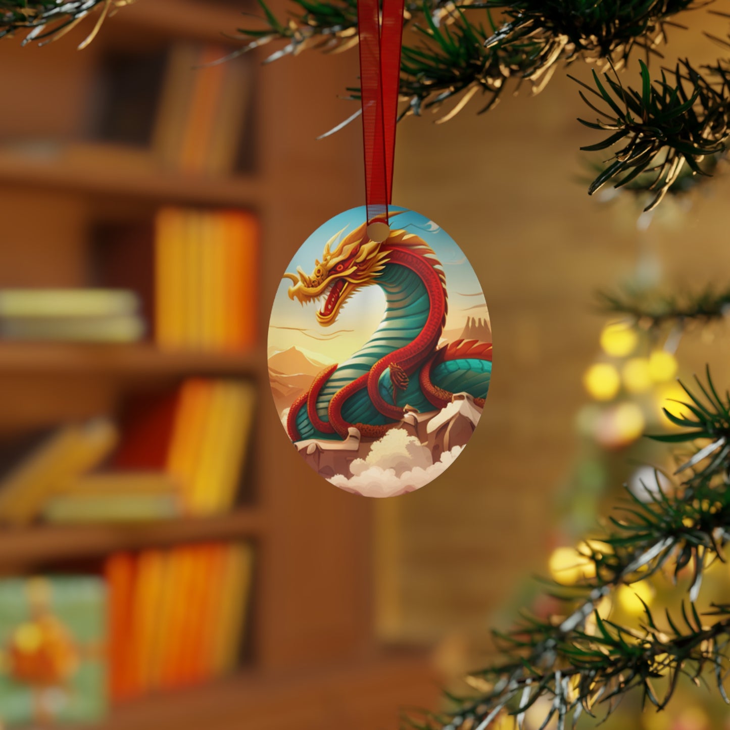 Dragon Year | Metal Ornaments