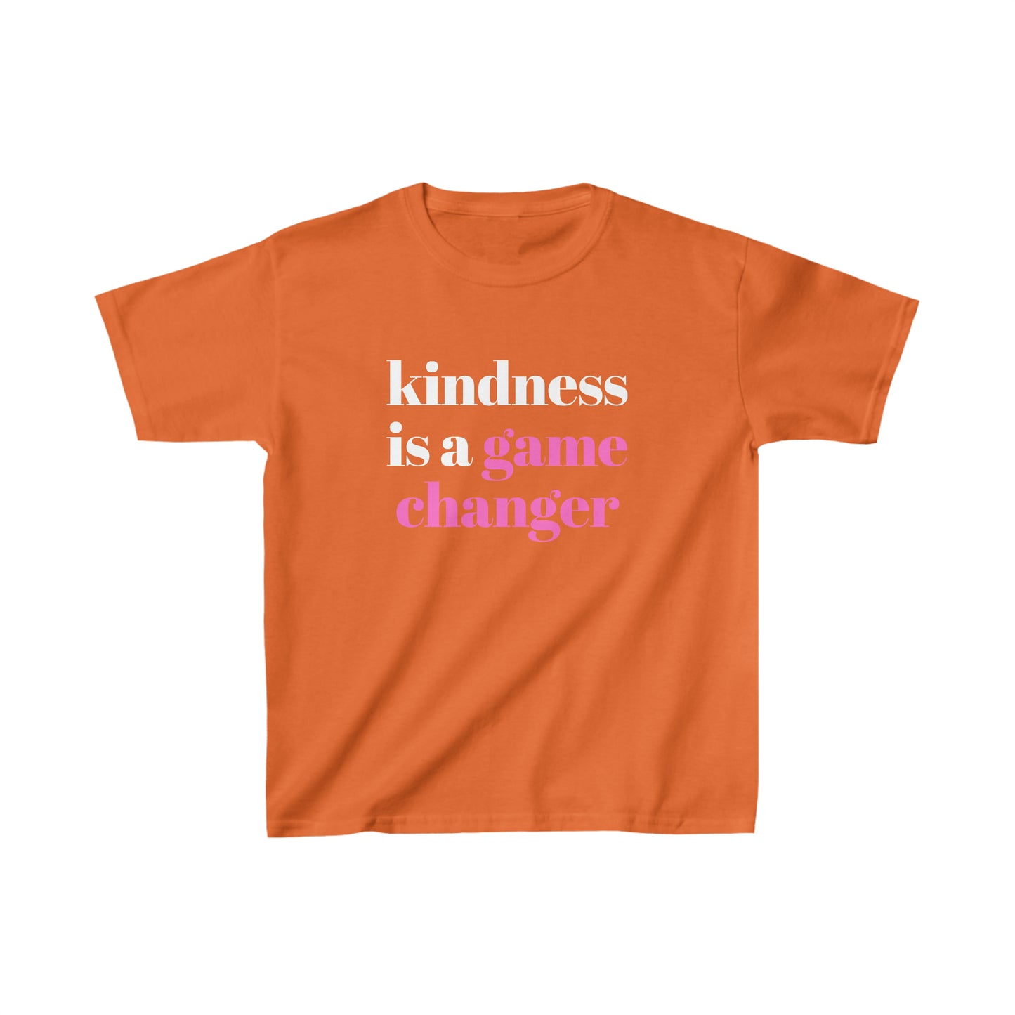 Kindness Is A Game Changer Kids Heavy Cotton™ Tee