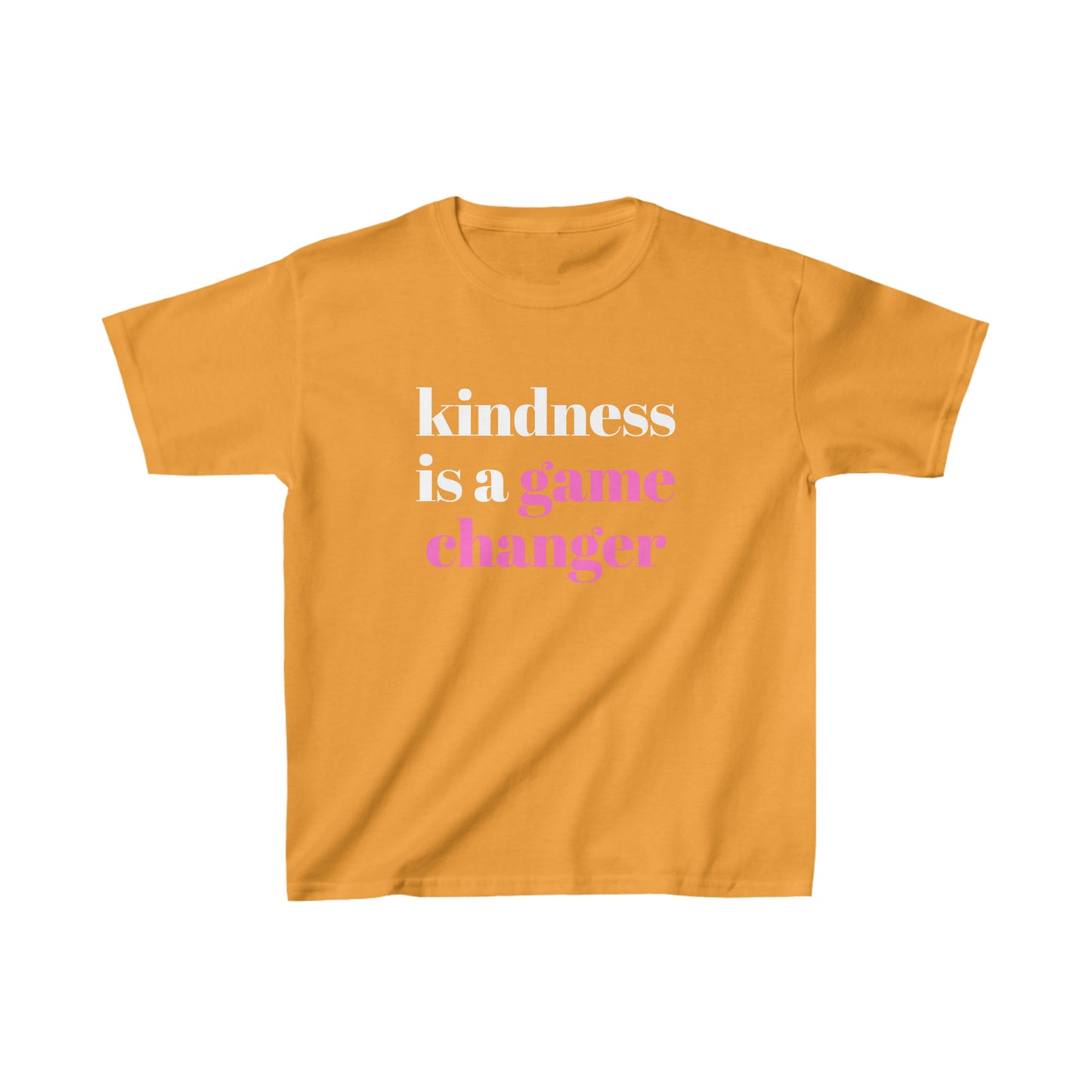 Kindness Is A Game Changer Kids Heavy Cotton™ Tee