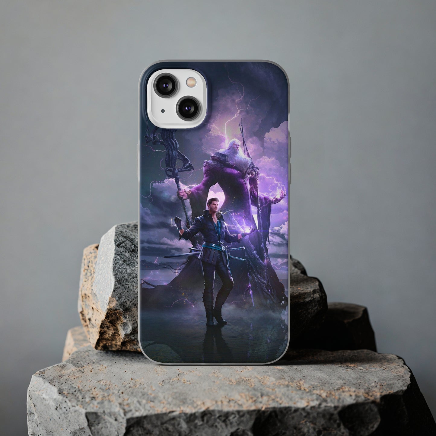 Final Fantasy XVI Cidolfus Telamon | Flexible Phone Case | Iphone 11-14 Pro Max | Samsung 21-23 Ultra | Gift Packages Choice