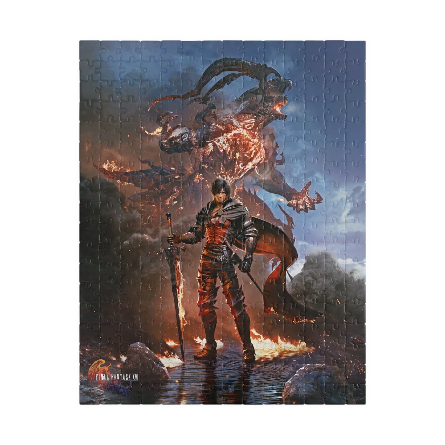 Final Fantasy XVI Clive Rosfield Art Jigsaws Puzzle (252,520,1014-piece) Game Gift | Gamer gift