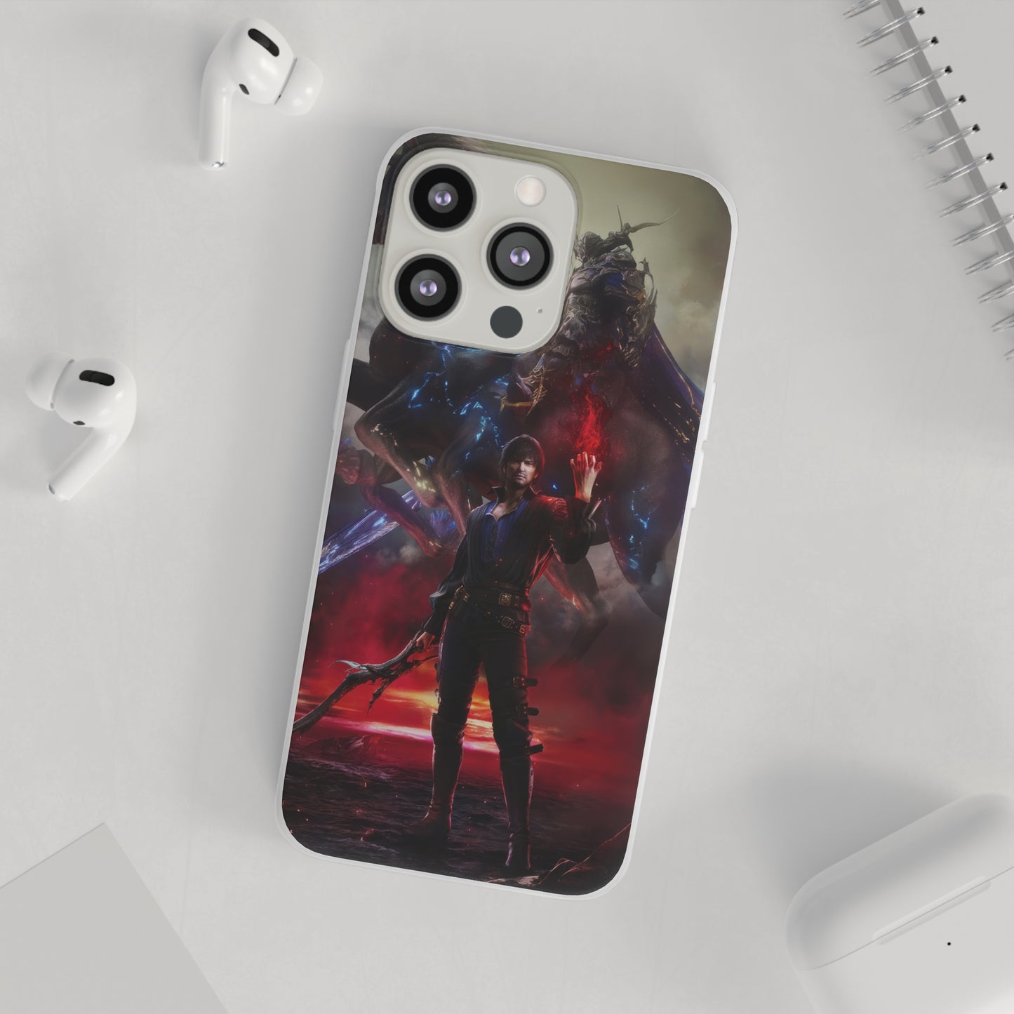 Final Fantasy XVI Barnabas Tharme | Flexible Phone Case | Iphone 11-14 Pro Max | Samsung 21-23 Ultra | Gift Packages Choice