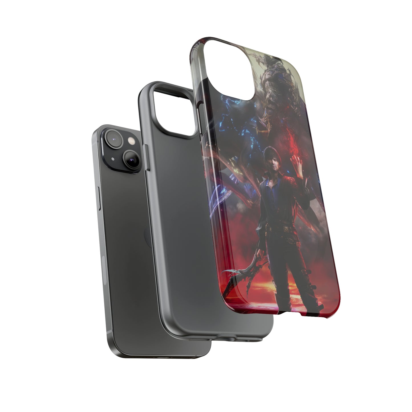 Final Fantasy XVI Barnabas Tharmr | Enhance Tough Phone Cases for iPhone 11-15 Pro Max / Samsung S21 - 23 Ultra / Pixel 5 - 7