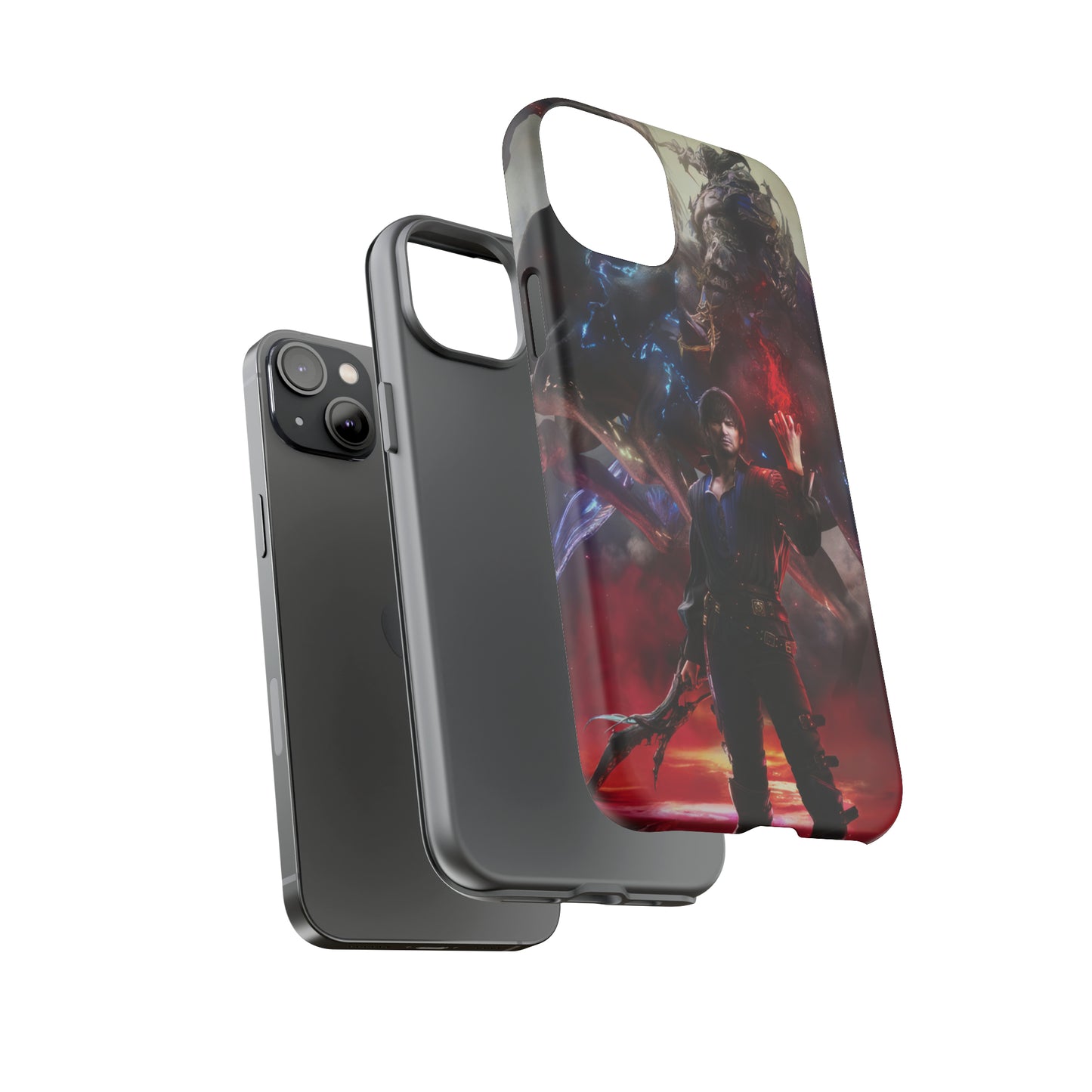 Final Fantasy XVI Barnabas Tharmr | Enhance Tough Phone Cases for iPhone 11-15 Pro Max / Samsung S21 - 23 Ultra / Pixel 5 - 7