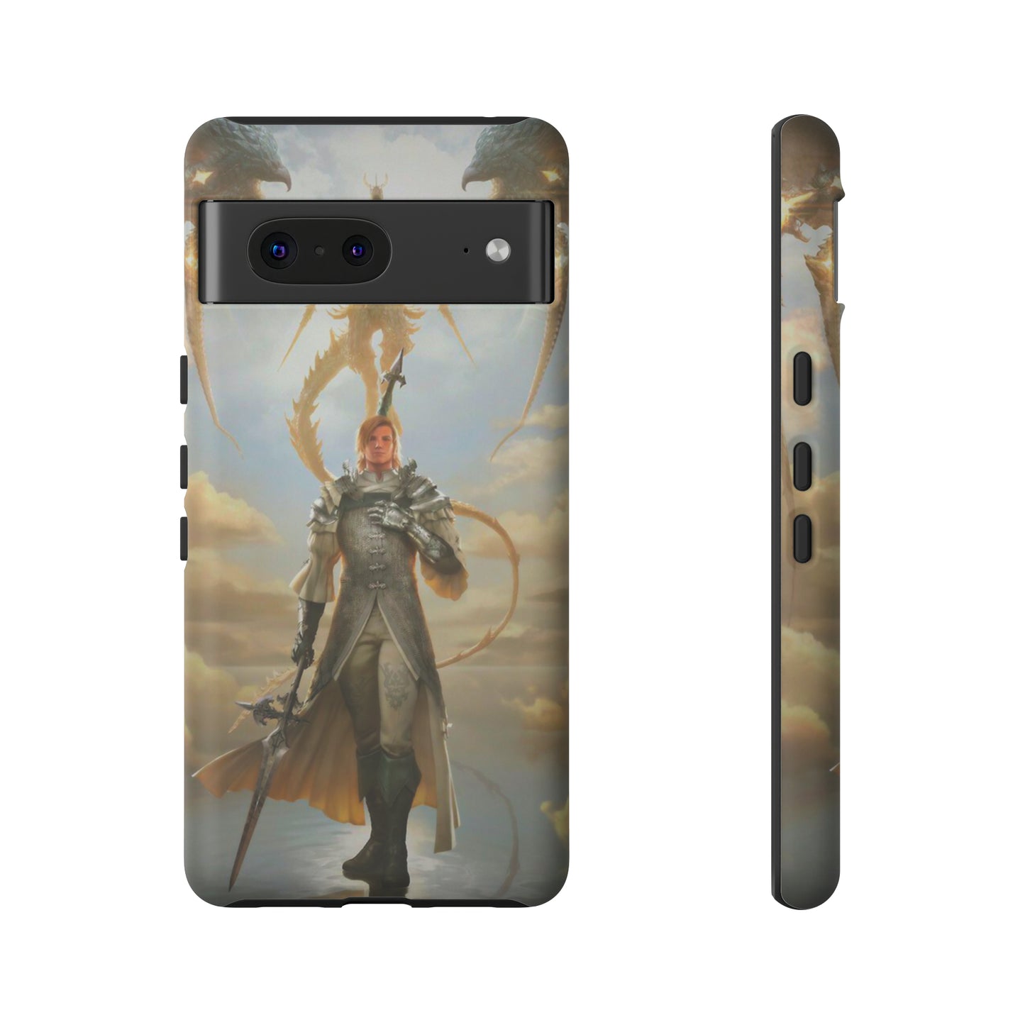 Final Fantasy XVI Dion Lesage | Enhance Tough Phone Cases for iPhone 11-15 Pro Max / Samsung S21 - 23 Ultra / Pixel 5 - 7