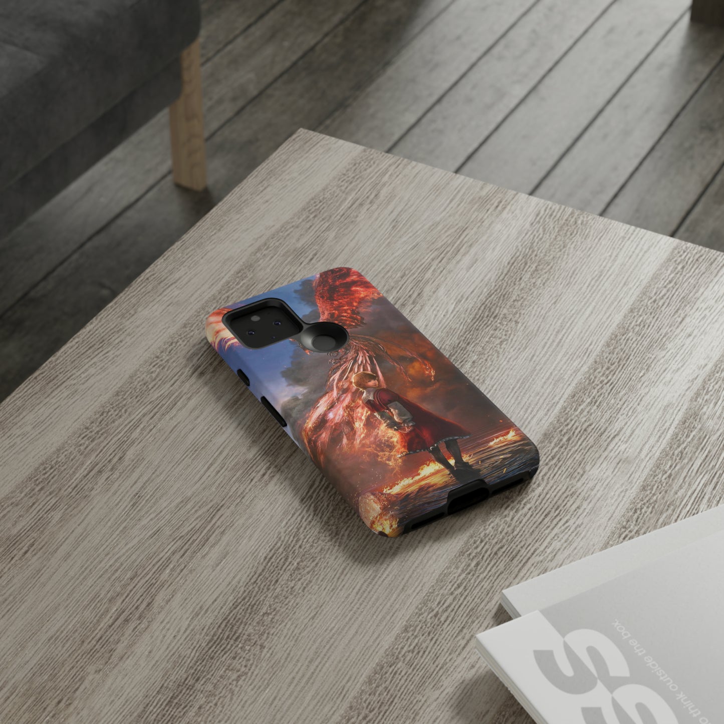 Final Fantasy XVI Joshua Rosfield Enhance Tough Phone Cases for iPhone 11-15 Pro Max / Samsung S21 - 23 Ultra / Pixel 5 - 7