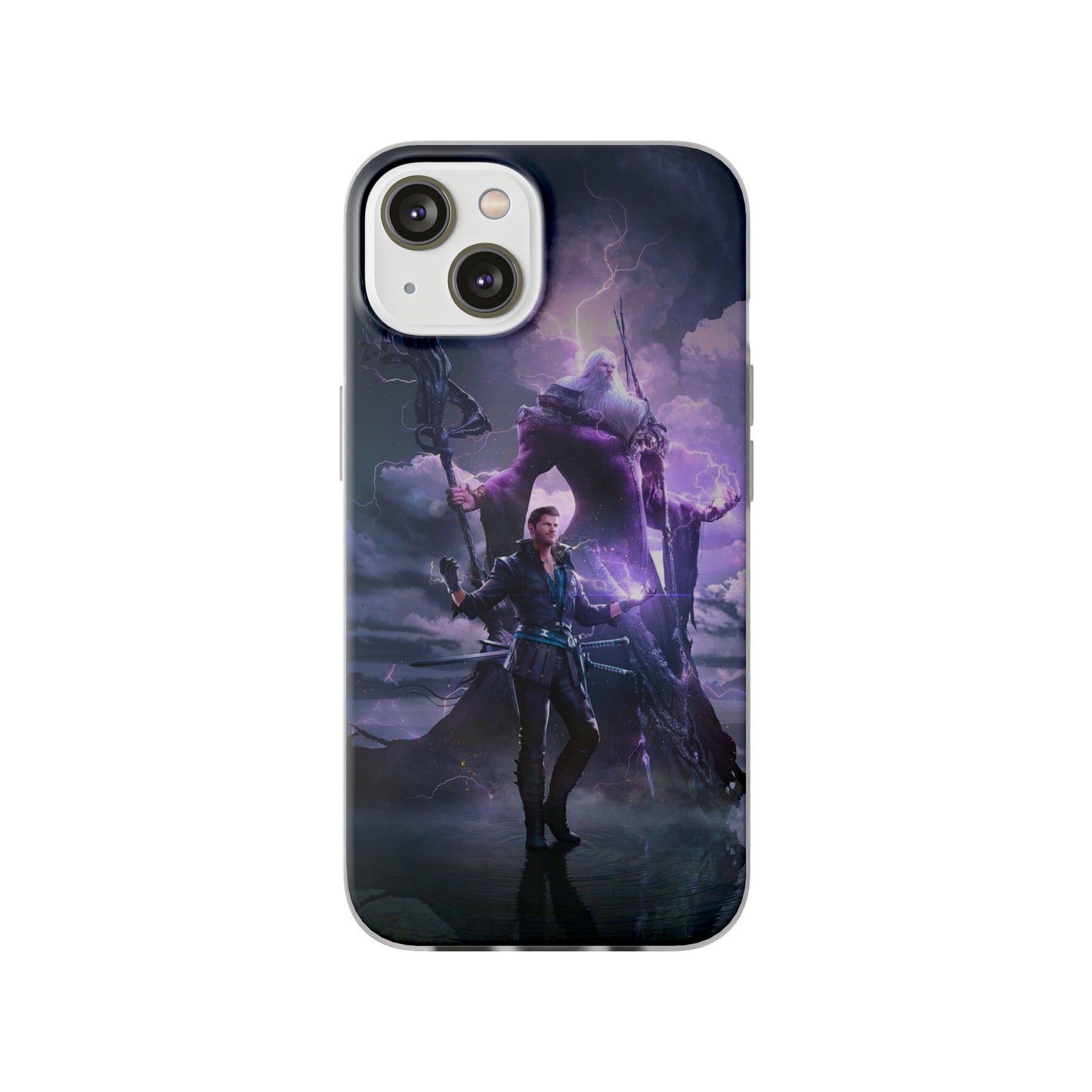 Final Fantasy XVI Cidolfus Telamon | Flexible Phone Case | Iphone 11-14 Pro Max | Samsung 21-23 Ultra | Gift Packages Choice