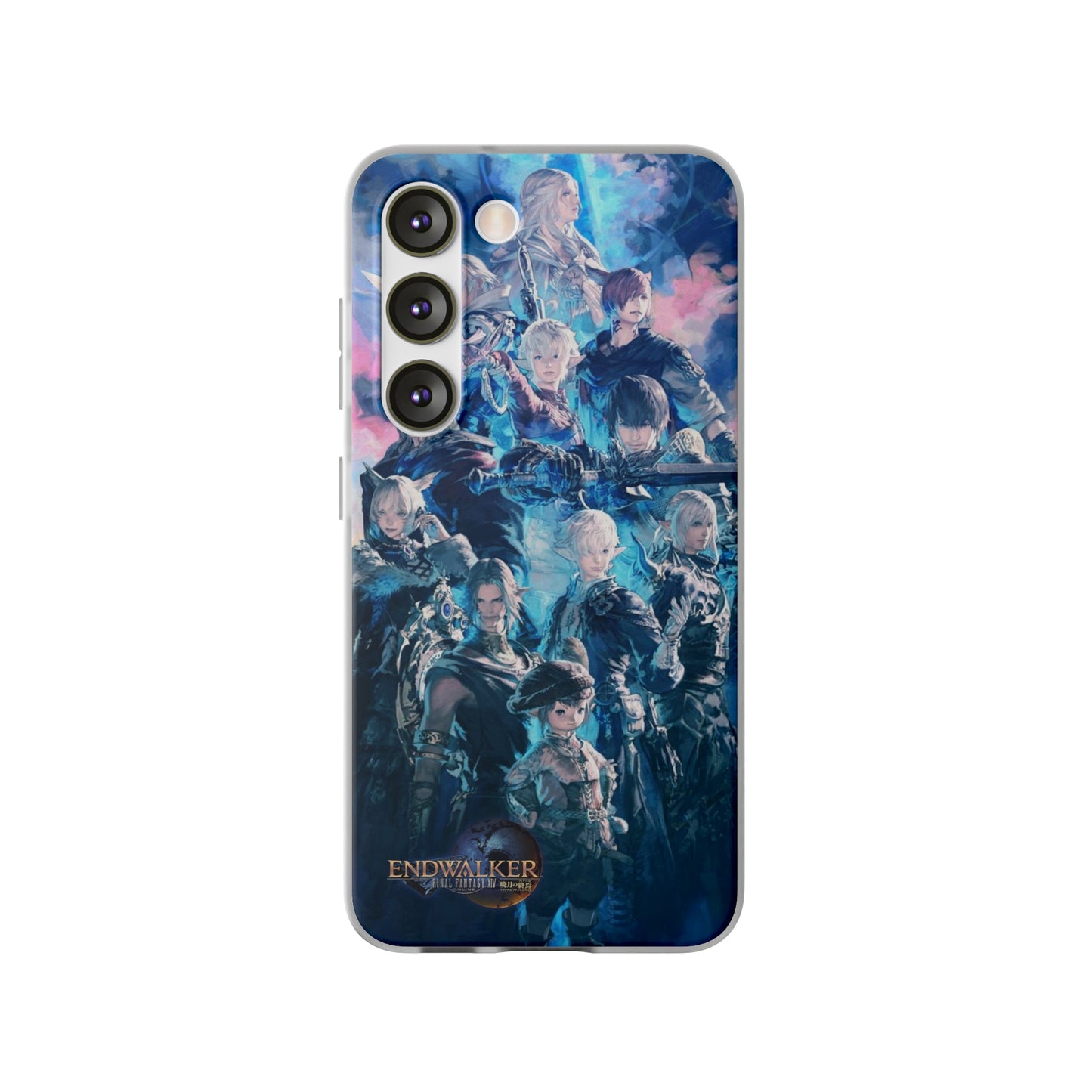 Final Fantasy XIV Endwalker | Flexible Phone Case | Iphone 11-14 Pro Max | Samsung 21-23 Ultra