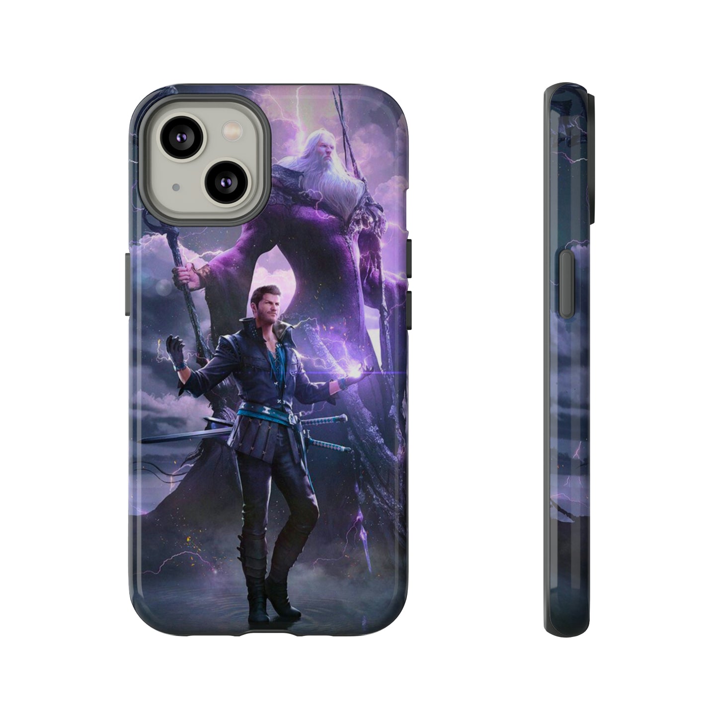 Final Fantasy XVI | Cidolfus Telamon | Enhance Tough Phone Cases for iPhone 11-15 Pro Max / Samsung S21 - 23 Ultra / Pixel 5 - 7