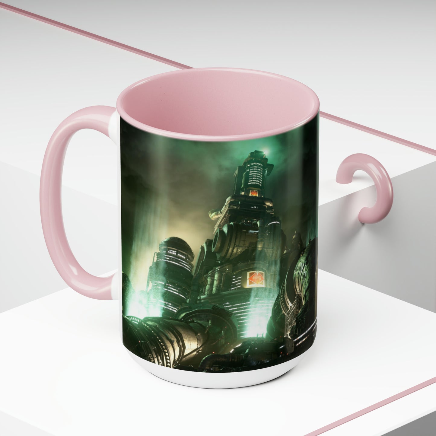 Final Fantasy VII Remake Two-Tone Coffee Mugs, 15oz