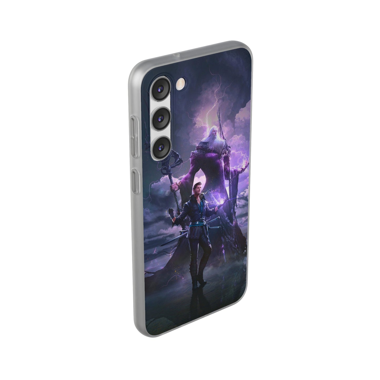 Final Fantasy XVI Cidolfus Telamon | Flexible Phone Case | Iphone 11-14 Pro Max | Samsung 21-23 Ultra | Gift Packages Choice