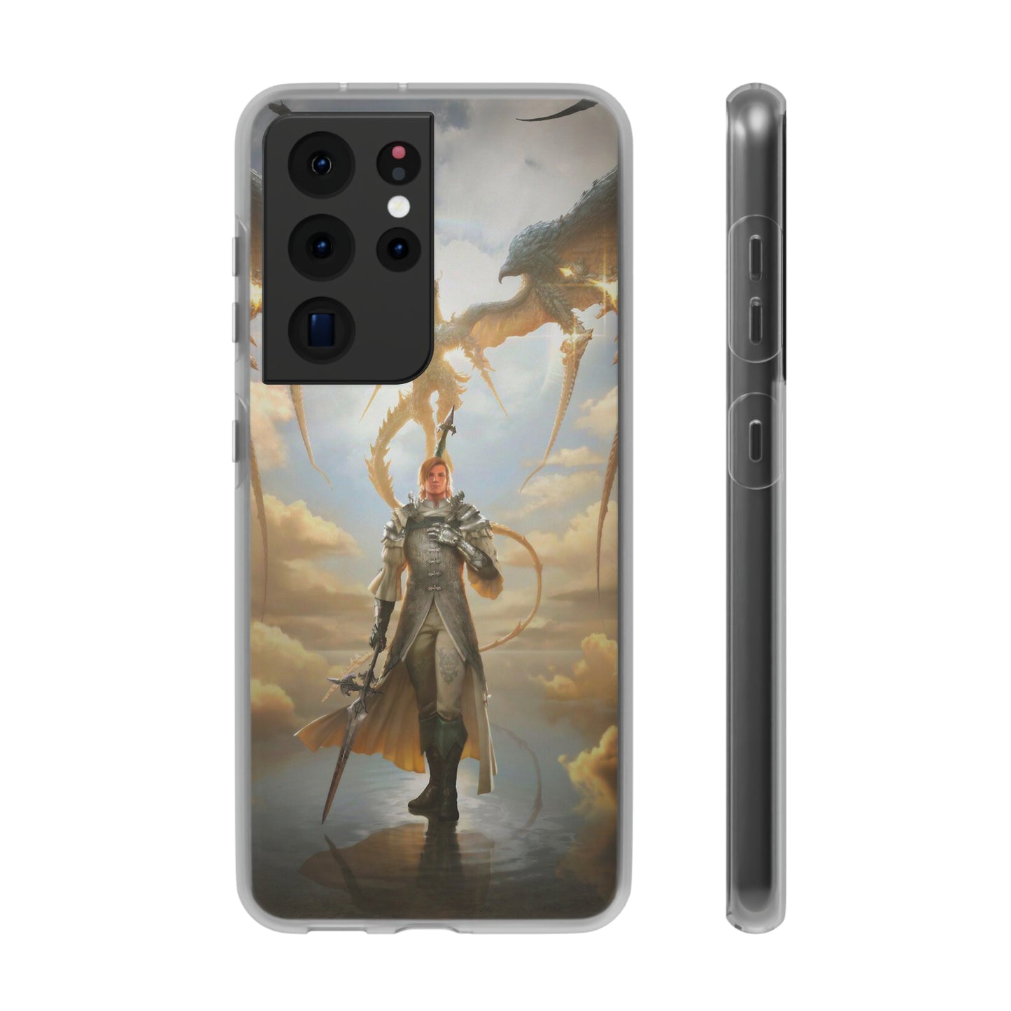 Final Fantasy XVI Dion Lesage | Flexible Phone Case | Iphone 11-14 Pro Max | Samsung 21-23 Ultra | Gift Packages Choice