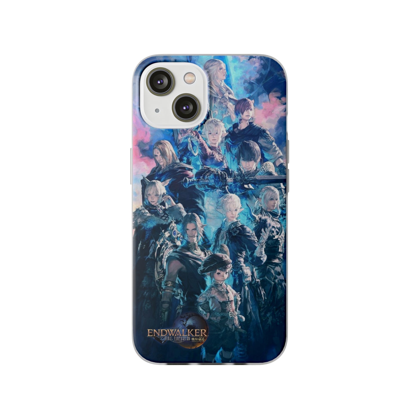 Final Fantasy XIV Endwalker | Flexible Phone Case | Iphone 11-14 Pro Max | Samsung 21-23 Ultra