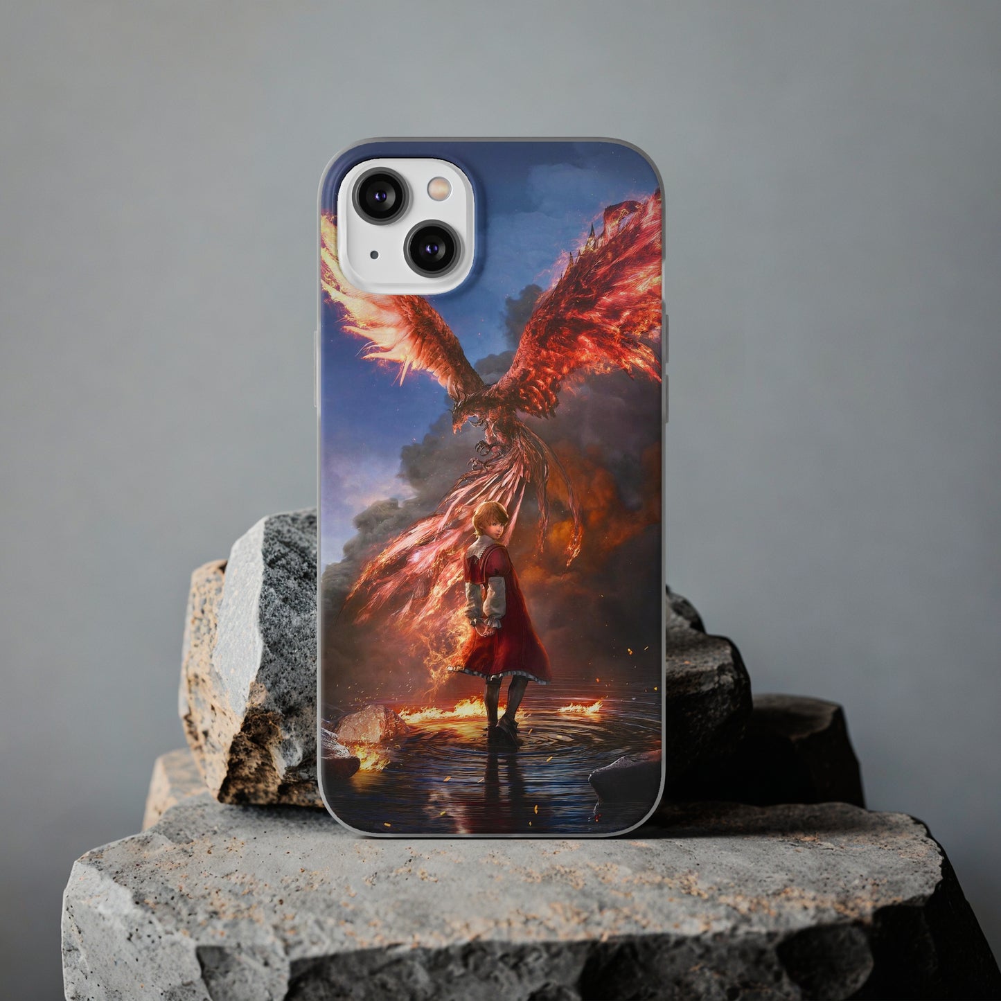 Final Fantasy XVI Joshua Rosfield | Flexible Phone Case | Iphone 11-14 Pro Max | Samsung 21-23 Ultra | Gift Packages Choice